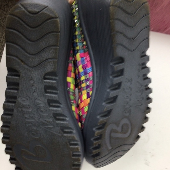 Bernie Mev pull-on multicolored wedges-Hallie -41 - Picture 7 of 8